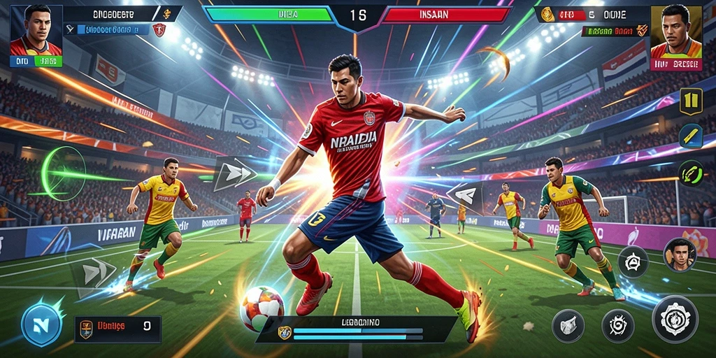 Mode multiplayer yang seru dan kompetitif.