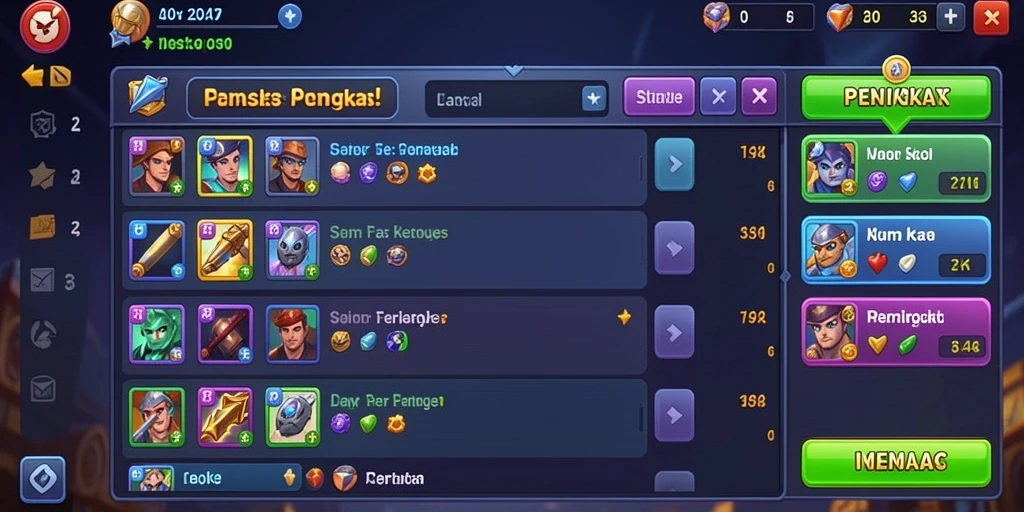 Karakter unik dengan kemampuan istimewa.